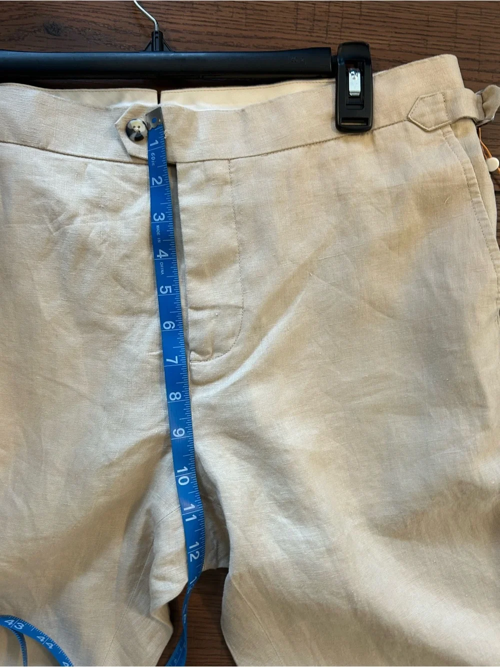 Quince Men’s Linen Chinos - Beige 32x30 Quiet Luxury Old Money